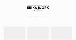 Desktop Screenshot of erikabjork.com